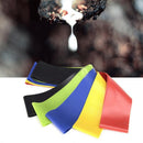 5pcs Resistance Latex Rubber Bands Loop Yoga Fitness Sports Workout Elastic Belt