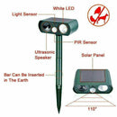 Garden Supplies Pest Repeller Solar Powered Scarer Repellent Animal Chaser