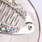 Women Vertical Crystal Hair Clip Ponytail Hairpin Banana Clip Headwear