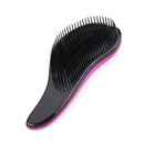 Hair Comb Detangle Hairbrush Massage Brush Curly Styling Tool (Purple Red) Newly