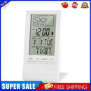 CX-220 Digital Thermometer Hygrometer Alarm Clock Weather Station (White)
