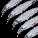 Lot 5pcs Blank Lure Bait Unpainted Crank bait Hard 11cm/11.7g Fishing G7U8