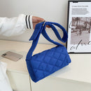Simple Crossbody Handbags Nylon Cloth Messenger Handbags Square Pouch for Travel