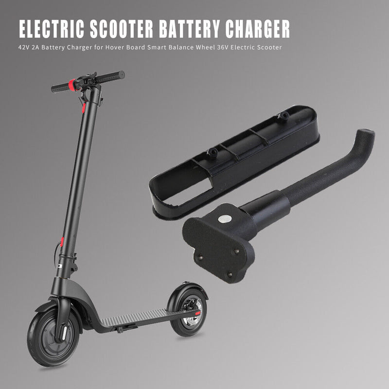 Electric Scooter Foot Stand Stand w/ 2 Covers for Ninebot ES2/ES3/ES4 Scooter