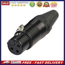 DIY Microphone XLR 3Pin Female Plug Connector Cable Solder Plug MIC Adapter