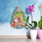 DIY Special Shaped Diamond Art Flower Wreath Hanging Rhinestone Garland Gifts
