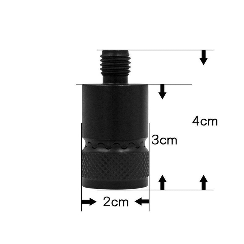 Metal Quick Release Adapter Carp Fishing Bite Alarm Rod Holder Connector