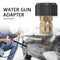 3/8 Quick Connect Female to M22 14 15 Female Adapter for Pressure Washer