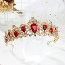 Tiara Crown Hair Accessories Crystal Princess Crown Royal Queen Crown Headband