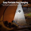Outdoor Lighting Tent Garden Outdoor Energy Lamp Pendant Bulb Solar Panel Light