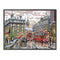 Partial Cross Stitch 14CT Cotton Thread DIY Street Handmade Stamped Needlework