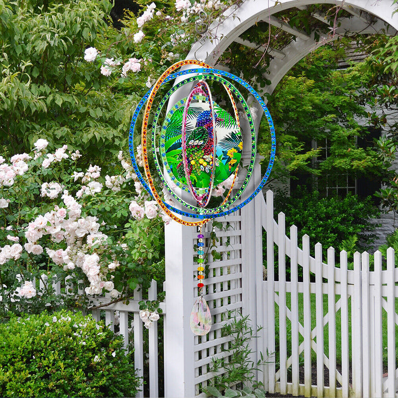 DIY Diamond Painting Double-sided Hanging Rotatable Wind Chime (GSP207)