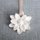 Interior Plaster Flower Hanging Ornament Pendant Car Accessories For Car