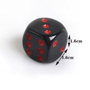 20PCs/set 16MM 6 Sided Board Game Gift Dice Entertainment Acrylic Dices