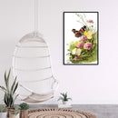 Partial Cross Stitch Handcraft 11CT Stamped Butterfly Flower Needlework Decor
