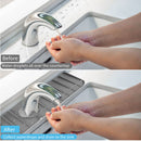 Silicone Kitchen Faucet Absorbent Mat Sink Water Splash Odor Guard (Grey) Newly