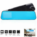 4inch Cam G-Sensor Dash Video Recorder HD 1080P Rear View Mirror Car DVR