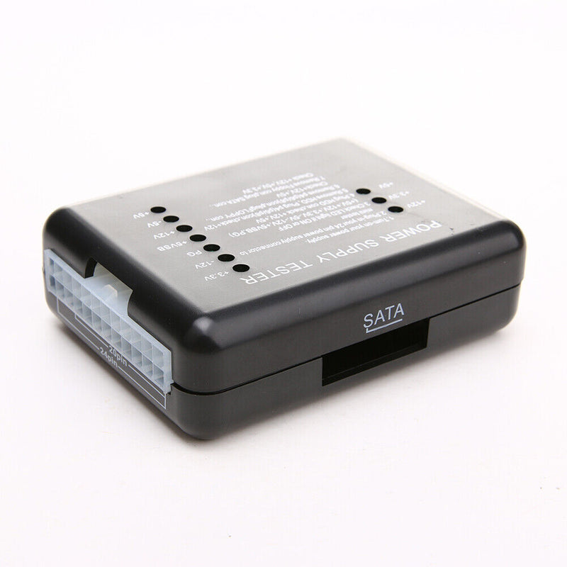 PC Power Supply Tester with 20/24 Pin SATA  HDD Connectors