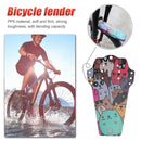 Bicycle Fenders Carbon Fiber Front Rear Tire Wheel MTB Road Bike Wings Mudgua