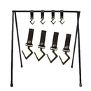 Leather S Type Hook Load-Bearing Hanger Outdoor Finishing Clothing Storage Rack