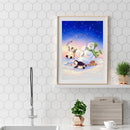 5D Diamond Painting Snowman Penguin Full Round Drill Mosaic DIY Rhinestone Arts