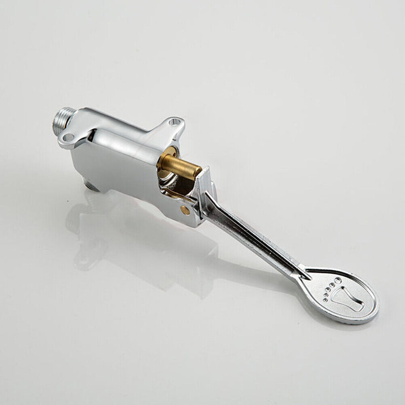 Foot Pedal Control Switch Tap Valve Faucet Basin Single Cold Water Pedal Valve