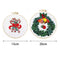 DIY Christmas Embroidery Cross Stitch Kit Embroidery Hoop Merry Christmas