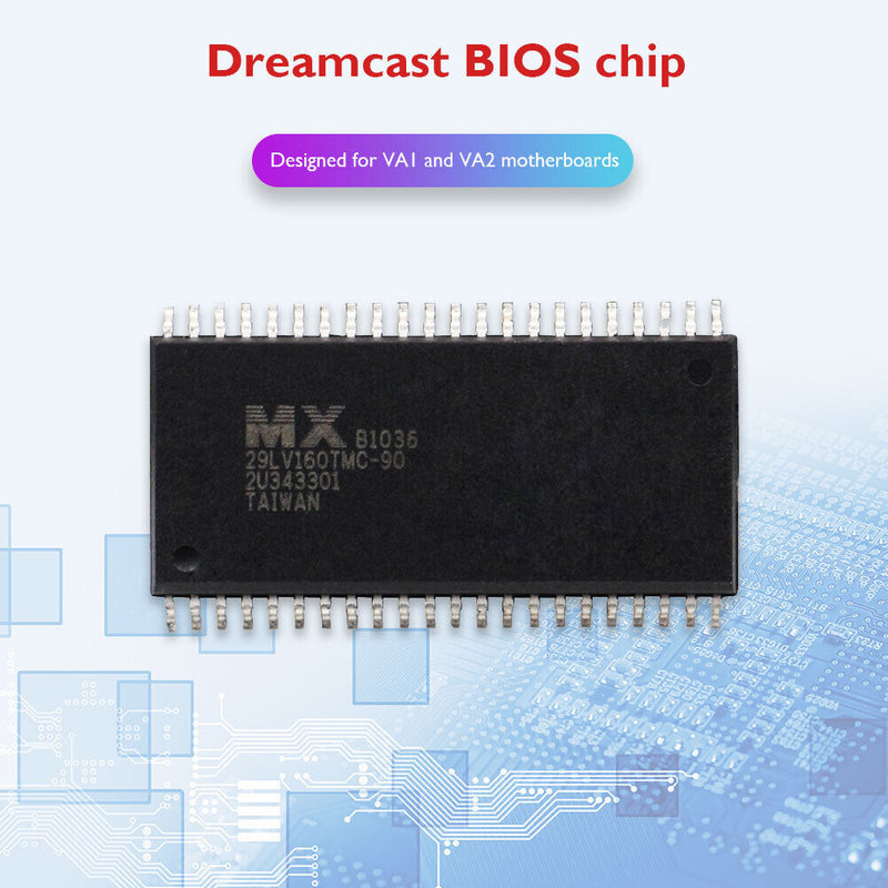 BIOS Chip Replacement Bootloader Modchip for SEGA Dreamcast VA1 VA2 Motherboard