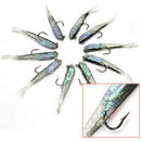 10 Pcs 70mm Soft Silicone Fishing Lures Minnow Lure Crank Bait Tackle Newly