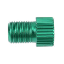 4pcs Presta to Shrader Bicycle Road Bike Valve Adapters Converters (Green) Newly