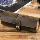 1Pc Watch Roll Display Box Leather Travel Case Wrist Storage Pouch BEST Y7V1