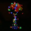 20LED 5m Solar Cherry Blossom String Light Decorative Lamp (Four Colors) Newly