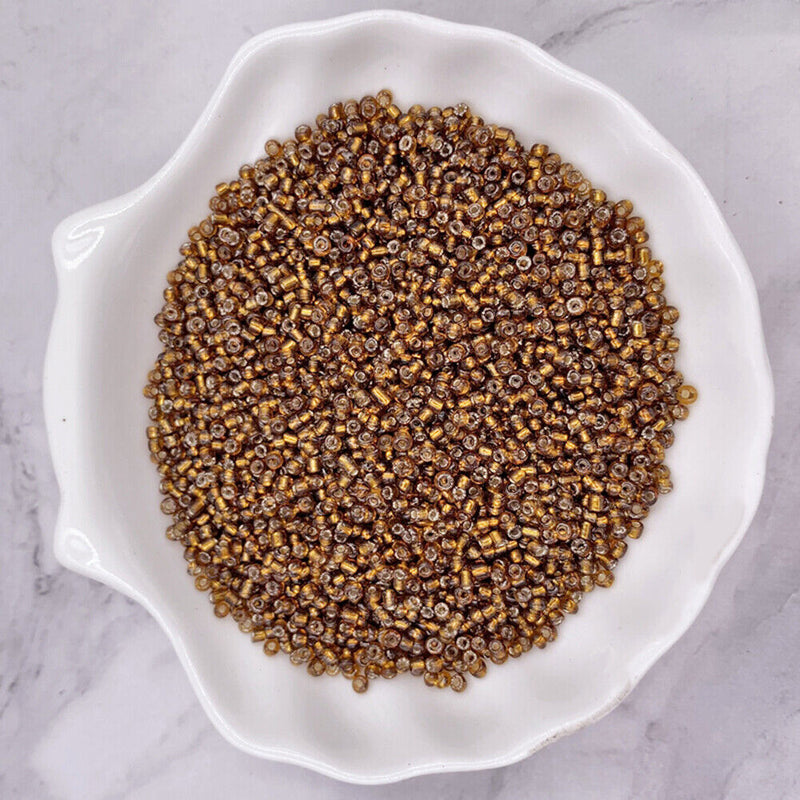 1200pcs/Pack 2mm Charm Mini Beads DIY Necklace Bracelet for Jewelry Making Craft