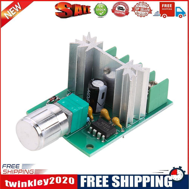 6V 12V 6A PWM No-Polarity DC Motor Speed Governor Speed Controller Module