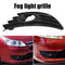 Front Bumper Fog Light Lamp Grille Bezel for Citroen C4 2004 2005 2006 2007 2008
