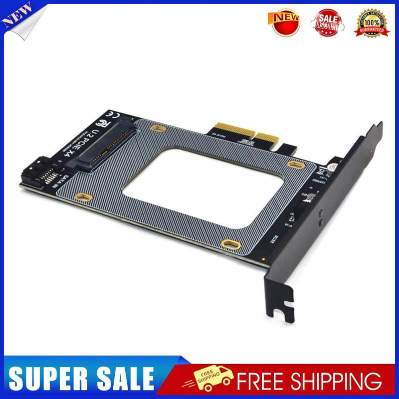 PCIE X4 Riser 3.0 U.2 to PCIE Adapter SFF-8639 to SATA SSD Expansion Card
