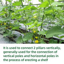 50x Garden Orchard Adjustable Plant Green Connector Flower Rattan Buckles Newly