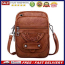 Women Retro Pure Color Shoulder Bag Soft PU Leather Shoulder Bags Mini Purse