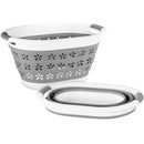 Basket Collapsible Laundry Basket Clothes Draining Basket Washing Clothes Bin