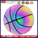 Luminous Basketball Bright Reflective Night Game Street PU Glowing Basketball