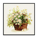Flower Cross Stitch Kit DIY Embroidery Needlework Crafts 11CT Stamped Home De