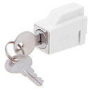 Aluminum Alloy Children Safety Sliding Window Restrictor Lock with 2 Keys Newly