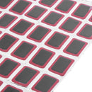 48pcs bicycle tires bicycle kit patches + 1pc repair adhesive tire rubber tube