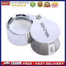 Portable Folding 30X21 Jewelers Magnifier Jewelry Store Magnifying Glass