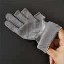 Open/Half Fingers Sun Protection Driving Mittens Anti-Slip Fishing Gloves