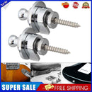 2pcs Guitar Strap Lock Botton Schaller Style Straplocks Bass Strap Locks