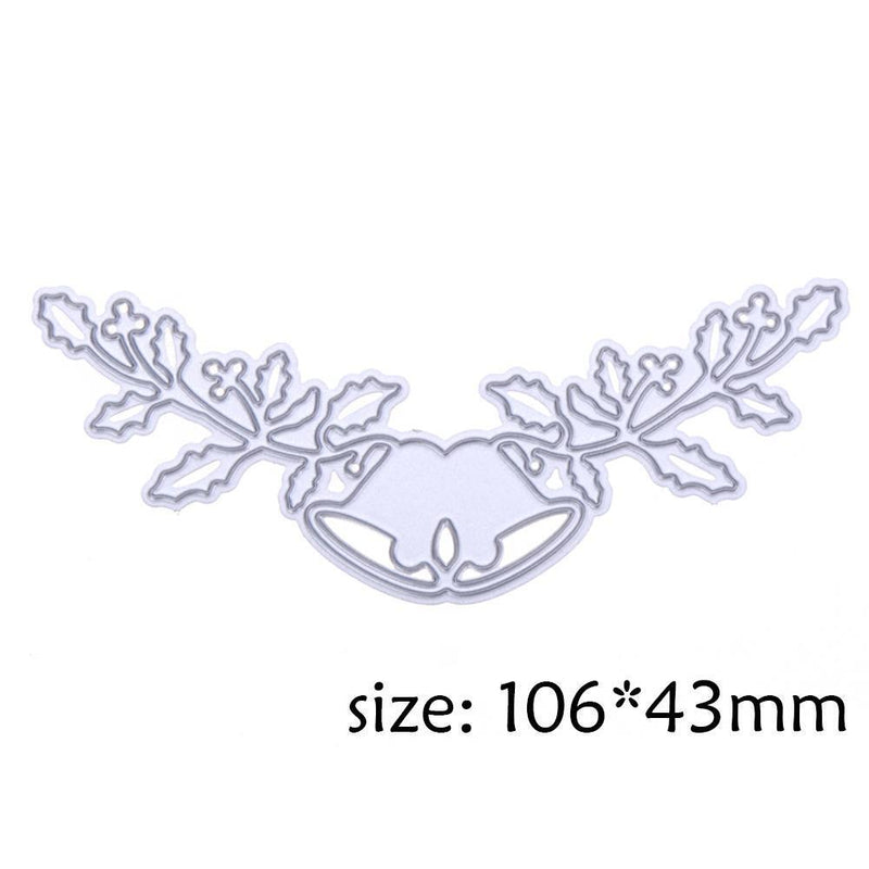 Bell Cutting Dies Stencils Scrapbook Embossing DIY Craft Album Card G
