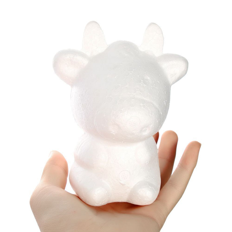 Decoration Party Supplies Styrofoam Foam Balls Animals Shape White Polystyrene
