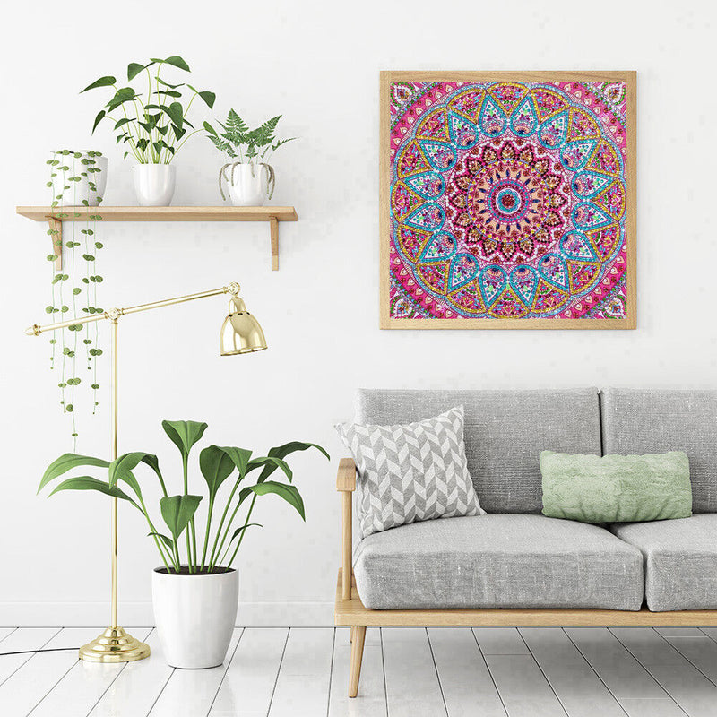 Datura Flower 5D DIY Part Drill Diamond Painting Rhinestone Picture Home Decor