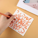 Stamp Geometric patterns Painting template Scrapbooking Layering Stencils